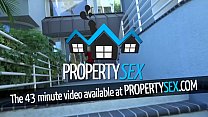 PropertySex - Blonde real estate agents fucks homeowner in mansion